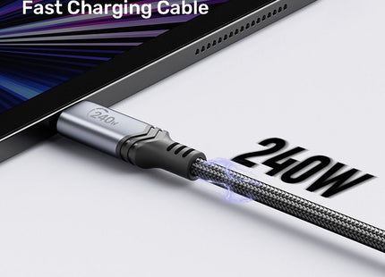 EAN 4894160048523 - UNITEK C14110GY-2M cable USB USB 3.2 Gen 1 (3.1 Gen 1) USB C Negro imagen 5