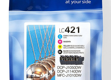 Tinta Brother Lc-421valdr Value Pack Dcp-J1050dw, -J1140dw, Mfc-J1010dw