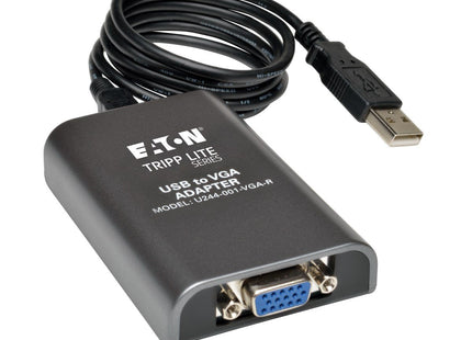 Tripp Lite U244-001-Vga-R Adaptador Para Dos Monitores Usb 2.0 A Vga, 128 Mb Sdram, 1920 X 1080 (1080p) @ 60 Hz