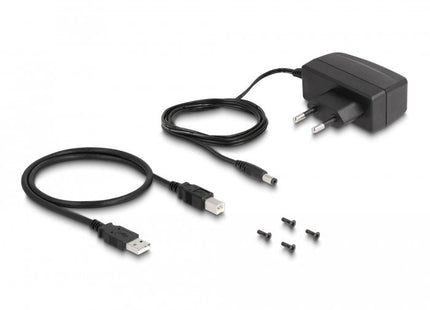 Delock 64226 Concentrador Aislador Usb 2.0 De 4 Puertos Con Aislamiento De 5 Kv Para Líneas De Datos