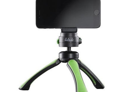 Mantona 21407 Tripode Smartphone/Cámara Digital 3 Pata(S) Negro, Verde