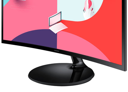 Monitor Samsung S24c360eau 24" Fhd Va 60hz 4ms Curved 250cd M2 3000:1 Hdmi