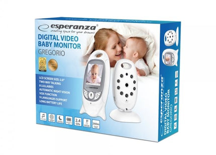 EAN 5901299955178 - Esperanza EHM001 video-monitor para bebés 260 m Blanco imagen 2