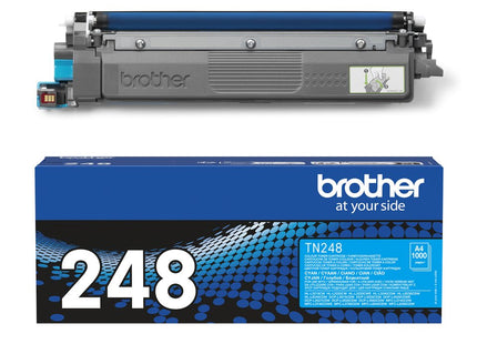EAN 4977766814041 - Brother TN-248C cartucho de tóner 1 pieza(s) Original Cian imagen 4