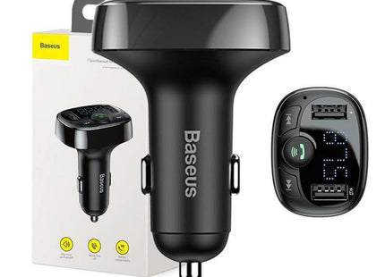 Fm Transmitter Fm To The Car Lighter Socket Baseus Cctm-01 (Microsd, Usb 2.0)