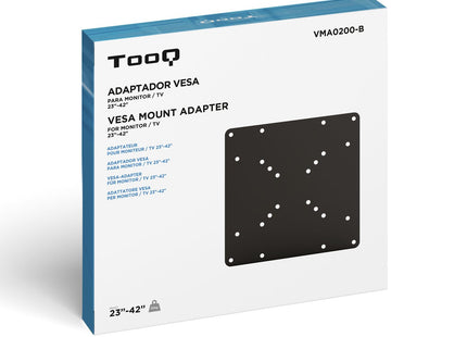 Tooq Adaptador Vesa 200x200 Para Tv De 23"-42" - Peso Max 30kg - Negro