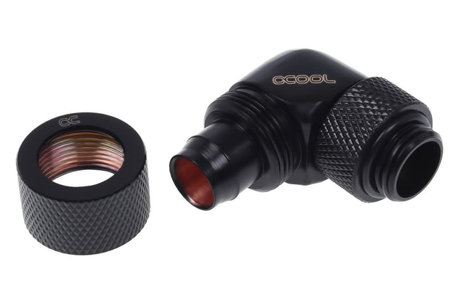 Alphacool Hf 13/10 Anschraubtülle 90° Drehbar G1/4, 17075