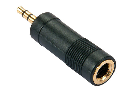 Adaptador De Audio Lindy 3.5mm/6.3mm M/F                                                                                                                                                                                                       .
