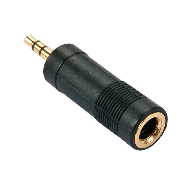 Adaptador De Audio Lindy 3.5mm/6.3mm M/F                                                                                                                                                                                                       .