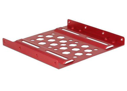 Marco De Instalación De Aluminio De Delock 2,5" A 3,5" Rojo