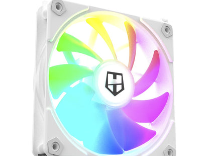 Nox Ventilador Hummer Easylink Argb Blanco Único