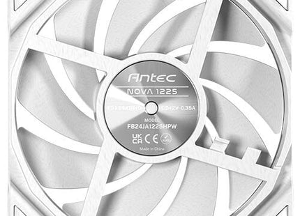 Ventilador Pc  Auxiliar Nova 120 Blanco Antec 120mm/ Hasta 3200 Rpm,/ Hasta 38.7 Db(A)