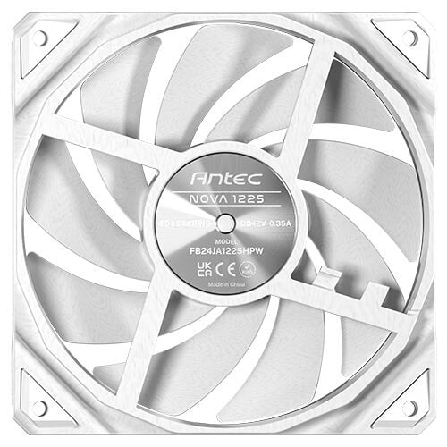 Ventilador Pc  Auxiliar Nova 120 Blanco Antec 120mm/ Hasta 3200 Rpm,/ Hasta 38.7 Db(A)