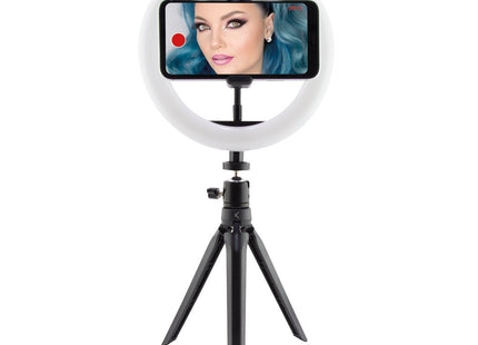 Ksix Kit Studio Live Anillo Led Con Trípode Para Smartphone