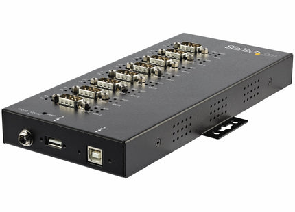 Startech.Com Adaptador Industrial Usb A 8 Puertos Serie Db9 Rs232 Rs422 Rs485 Con Protección Esd De 15kv - Cable Conversor Usb A Serial