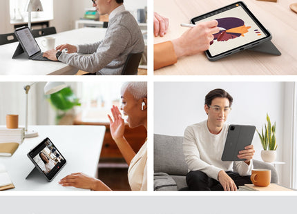 Logitech Combo Touch Funda Con Teclado Español Gris Para Ipad Pro 11" (1º/2º/3º Gen)