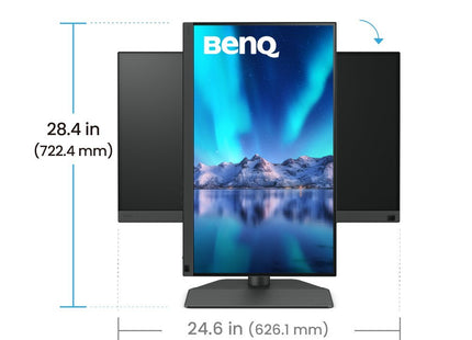 EAN 4718755093159 - BenQ SW242Q pantalla para PC 61,2 cm (24.1") 2560 x 1600 Pixeles WQXGA LED Negro imagen 4