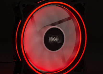 Ventilador Akyga Aw-12d-Rgb 120 Mm 15 Led Rgb 6 Pines