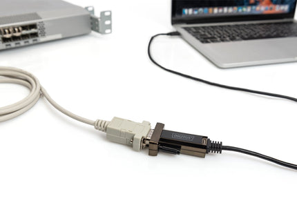 EAN 4016032435129 - Digitus DA-70166 cable de serie Negro 1 m DB-9 imagen 3