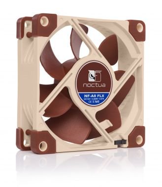 EAN 4716123315483 - Noctua NOC-NF-A8-FLX Carcasa del ordenador Ventilador 8 cm Beige, Marrón 1 pieza(s) imagen 2
