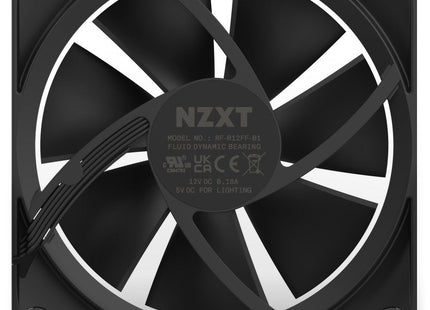 EAN 5060301699872 - NZXT F120 RGB Carcasa del ordenador Ventilador 12 cm Negro 1 pieza(s) imagen 1