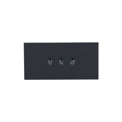 Dahua Vto4202fb-Ml Estación Exterior Modular Para Videoportero Ip Con Indicador Para Series Vto4202fb-X. Color Negro