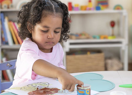 EAN 8412027028950 - Jovi 540 pintura de dedos lavable Azul, Marrón, Verde, Rojo, Amarillo imagen 8