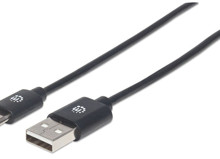 Manhattan Cable Usb C Usb 2.0, A Macho/ C Macho, 480 Mbps, 3 M, Negro