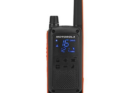 EAN 5031753007232 - Motorola Talkabout T82 two-way radios 16 canales 446 - 446.2 MHz Negro, Naranja imagen 1