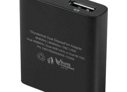 Owc Adaptador Owc Thunderbolt 3/2x Displayport Owctb3adp2dpt
