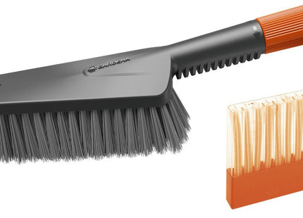 Gardena Set De Lavado Cleansystem Con Cepillo De Mano M Suave, Cepillo Gris, Incluye 10 Barras De Jabón 18863-20