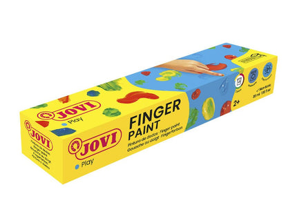 EAN 8412027028950 - Jovi 540 pintura de dedos lavable Azul, Marrón, Verde, Rojo, Amarillo imagen 2