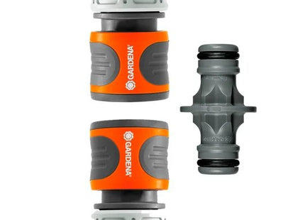Gardena 18283-20 Accesorio Para Manguera Conector De Manguera Gris, Naranja, Plata 1 Pieza(S)