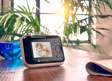 Monitor Para Bebés Con Video Motorola Pip1200 2.8", Blanco Negro