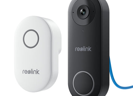 Timbre De Video Poe Con Cable Reolink D340p Smart 2k+ Con Timbre