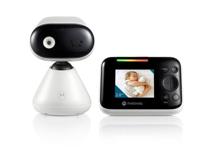 Monitor Para Bebés Con Video Motorola Pip1200 2.8", Blanco Negro