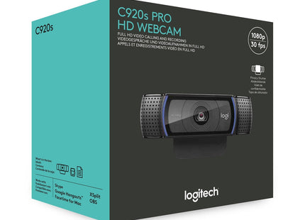 EAN 5099206082199 - Logitech 960-001252 cámara web 1920 x 1080 Pixeles USB Negro imagen 7