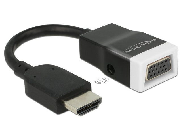 Delock Adaptador Hdmi-A Macho A Vga Hembra Con Audio