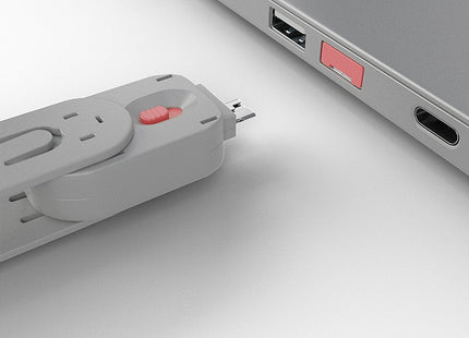 Usb Type A Port Blocker Key, Pink