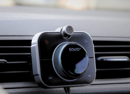 EAN 5901986047810 - Savio TR-14 Transmiter FM z Bluetooth i ładowarką PD 87,6 - 107,9 MHz Bluetooth/USB Negro imagen 13