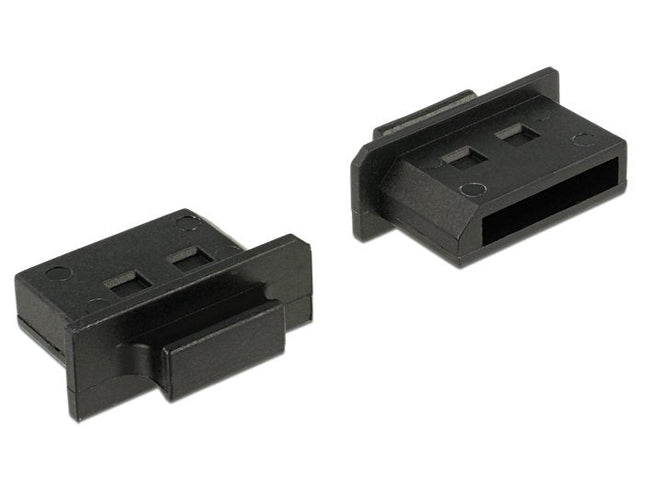 Delock 64025 Cubierta Contra Polvo Para Displayport Hembra Con Agarre. 10 Piezas En Negro