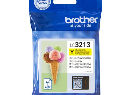 Tinta Original Brother Lc3213y Amarillo