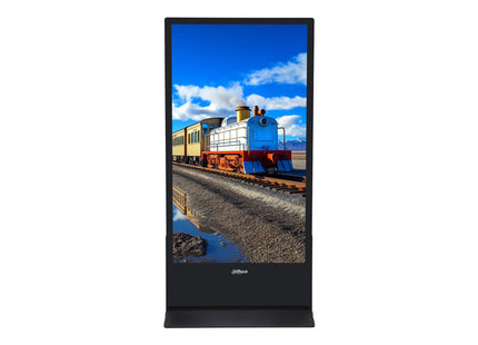(Dhi-Ldv75-Sai400l-B3) Dahua Display Totem 75" 4k 2160x3840 / Android 11 / 8ms / 320cd / 4+32gb / 2 X Altavoz  5w / Rj45, Usb, Tf Slot, Hdmi, Audio In, Quad-Core Cortex-A55
