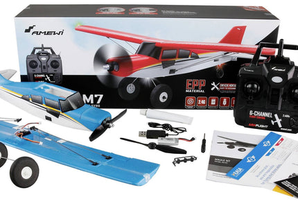 Amewi Rc Flugzeug Maule M7 Brushles 510mm 4-Kanal 3d 6g Azul