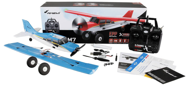 Amewi Rc Flugzeug Maule M7 Brushles 510mm 4-Kanal 3d 6g Azul