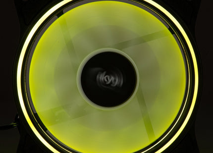 Ventilador Akyga Aw-12d-Rgb 120 Mm 15 Led Rgb 6 Pines