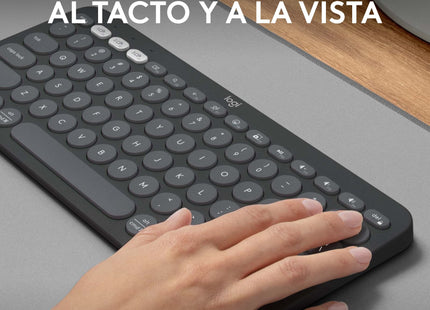 EAN 5099206111127 - Logitech 920-011827 teclado Universal RF Wireless + Bluetooth QWERTY Español Grafito imagen 10