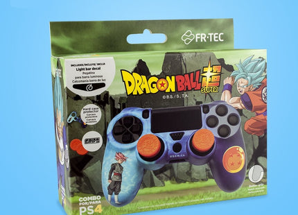 Combo Carcasa + Grips Fr-Tec Combo Pack Ps4 Dragon Ball Super Para Mando Ps4