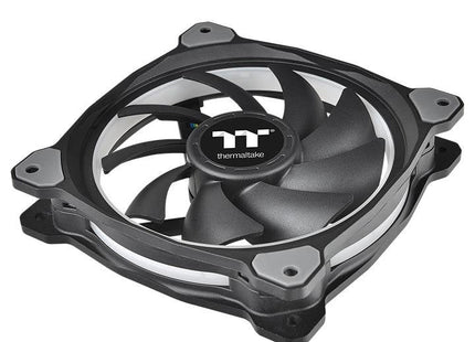 Thermaltake Riing Plus 12 Rgb Kit 3x Ventilador + 3x Lumi Cl-F076-Pl12sw-A