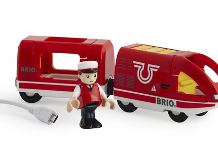 Brio Tren De Pasajeros A Batería World Red, Vehículo De Juguete 33746